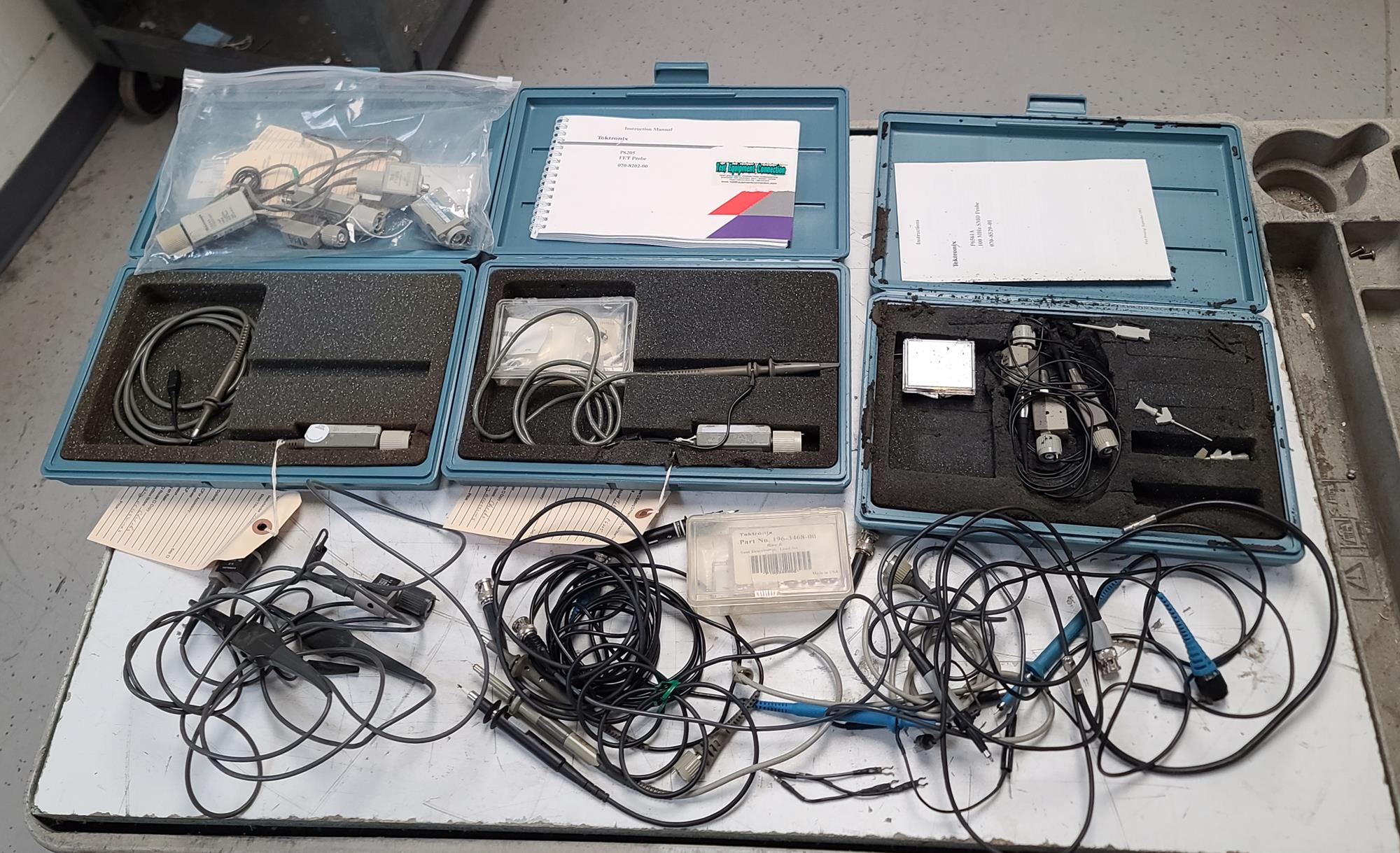 Tektronix probe batch just arrived